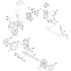 Stihl MH685.0 - Chassis - Parts Diagram