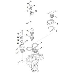 Stihl MH685.0 - Drive - Parts Diagram