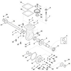 Stihl MH700.1 - Transmission - Parts Diagram