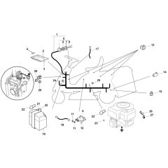 Viking MR345 - Electric Equipment - Parts Diagram