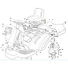 Viking MR385 - Cover - Parts Diagram