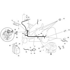 Viking MR385 - Electric Equipment - Parts Diagram