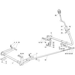 Viking MR385 - Height Adjustment - Parts Diagram