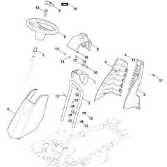 Viking MR4082.2 - Dashboard - Parts Diagram