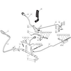 MR 13 29 - 2009 - 2T1132443/IM9 - Mountfield Ride On Mower Controls Diagram