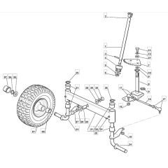 MR 13 29 - 2009 - 2T1132443/IM9 - Mountfield Ride On Mower Steering Diagram