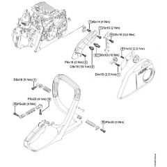 Genuine Stihl MS181 C-BE / AC - Tightening Torques