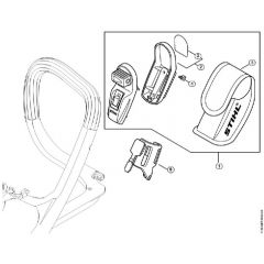 Genuine Stihl MS181 / Z - 2-in-1 laser