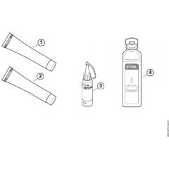 Genuine Stihl MS190 T / H – Miscellaneous lubricants and greases