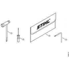 Genuine Stihl MS192 C-E / J – Tools, Extras