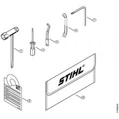 Genuine Stihl MS192 T / M – Tools, Extras