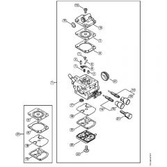 Genuine Stihl MS193 TC-E / J – Carburetor 1137/20