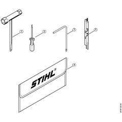 Genuine Stihl MS231 / Q - Tools, Extras