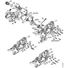 Genuine Stihl MS261 / A - Crankcase