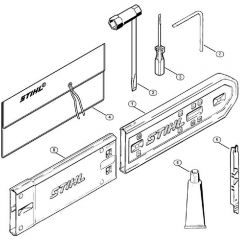 Genuine Stihl MS270 C-B / S - Tools, Extras