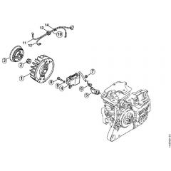 Genuine Stihl MS270 / H - Ignition system