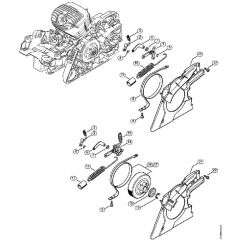 Genuine Stihl MS271 / E - Chain Brake