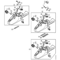 Genuine Stihl MS291 / J - Tank Housing