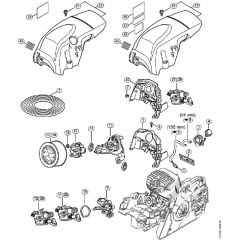 Genuine Stihl MS291 / L - Shroud, Air Baffle