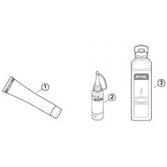 Genuine Stihl MS311 / P - Miscellaneous lubricants and greases