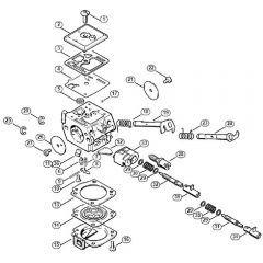 Genuine Stihl MS360 C / M - Carburetor C3A-S39