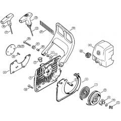 Genuine Stihl  MS361 C-B / F - Rewind starter