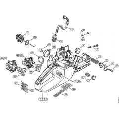 Genuine Stihl  MS361 C-B / G - Tank housing