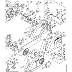 Genuine Stihl MS361 / N - Chain tensioner