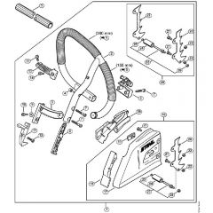 Genuine Stihl MS362 / L - Wrap around handlebar