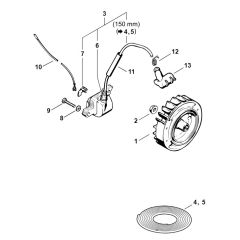 Genuine Stihl MS381 / F - Ignition system