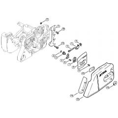 Genuine Stihl MS381 / O - Chain tensioner