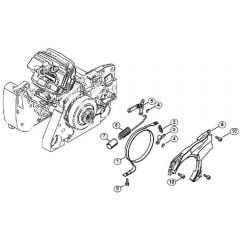 Genuine Stihl MS382 / D - Chain brake