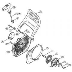 Genuine Stihl MS382 / G - Rewind starter