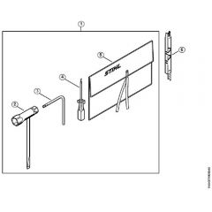 Genuine Stihl MS391 / N - Tools, Extras