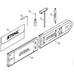 Genuine Stihl MS460 Magnum / O - Tools, Extras