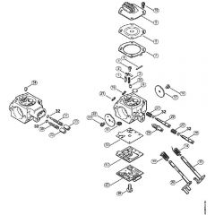 Genuine Stihl MS461 / L - Carburetor HD-50, HD-51