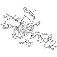 Genuine Stihl MS640 / E - AV system