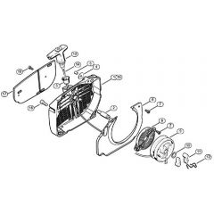 Genuine Stihl MS660 / K - Rewind starter