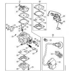 Genuine Stihl MS661 C-M / P - Carburettor WJ-143