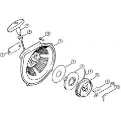 Genuine Stihl MS720 / C - Rewind starter