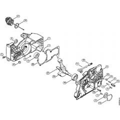 Genuine Stihl MS780 / A - Crankcase