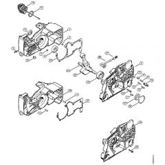 Genuine Stihl MS880 / A - Crankcase