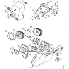 Genuine Stihl MS880 / K - Air filter