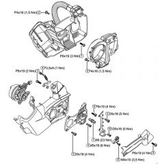 Genuine Stihl MSA160 T / G - Tightening torques