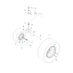 Husqvarna Mz28T - Wheels & Tyres