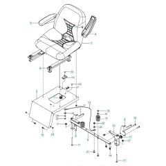 Husqvarna Mz28Zt - Seat