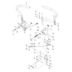 Husqvarna Mz28Zt - Steering