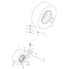 Husqvarna Mz48 - Wheels & Tyres