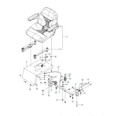 Husqvarna Mz5225 - Seat