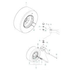 Husqvarna Mz5225 - Wheels & Tyres